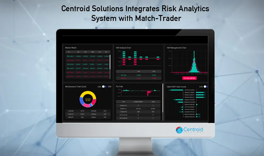 Centroid Solutions, Integrates, Risk Analytics System, Match-Trader